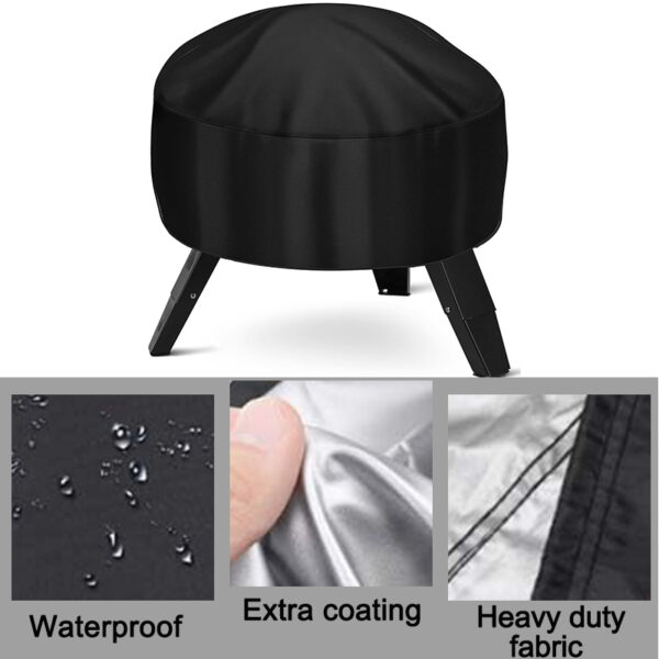 fire pit cover round - Image 2