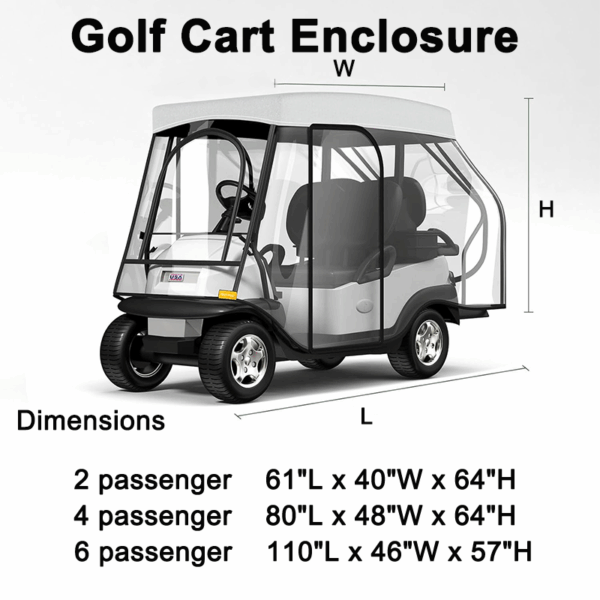 golf cart enclosure - Image 6