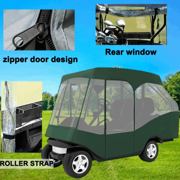 golf cart rain cover - Image 3