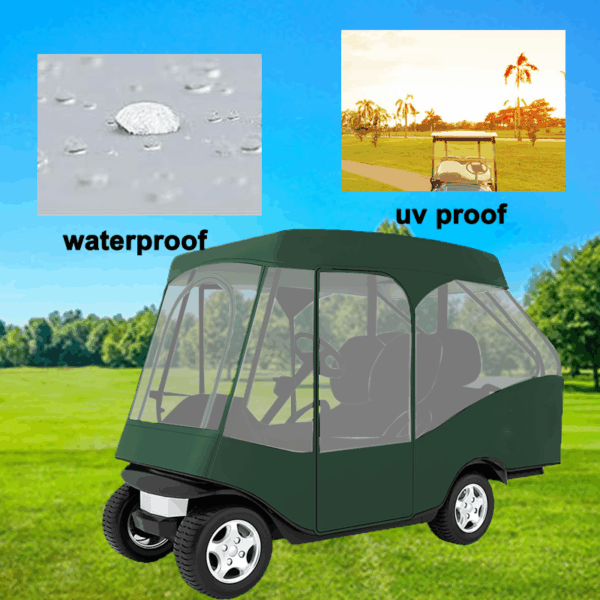 golf cart rain cover - Image 4