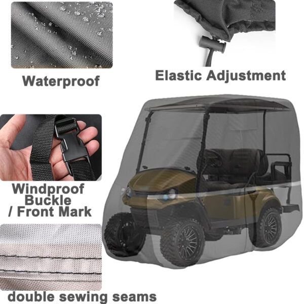 golf cart storage cover - Image 4