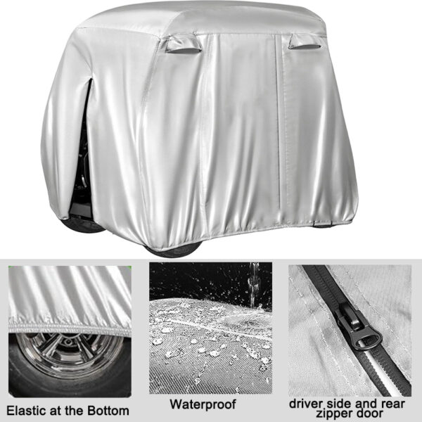 golf cart winter storage cover - Image 2