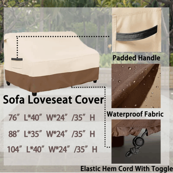 garden sofa cover - Image 3